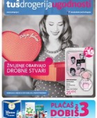 Tuš katalog drogerija do 25.2.