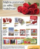 Pošta Slovenije katalog marec 2014