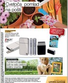Pošta Slovenije katalog Cvetoča pomlad na pošti