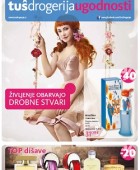 Tuš katalog drogerija september 2014