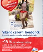 Dm katalog Vikend cenovni bonbončki