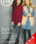 C&A katalog Nazaj v šolo 2016