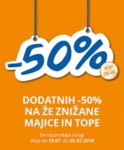Takko akcija Dodatnih – 50 % do 25. 07.