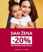 Takko akcija Dan žena  – 20 % do 8. 3.