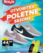 Hervis katalog Otvoritev poletne sezone
