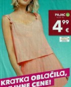 Takko katalog Kratka oblačila, majhne cene od 11. 6.