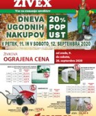 Živex katalog september 2020