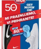Hervis katalog Mi praznujemo, vi prihranite