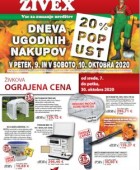 Živex katalog do 30. 10.
