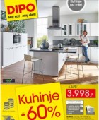Dipo katalog Kuhinje do – 60 %