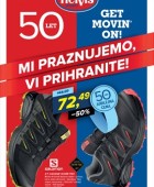 Hervis katalog Mi praznujemo, vi prihranite do 25.10.