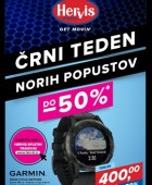 Hervis katalog Črni teden norih popustov do 30.11.