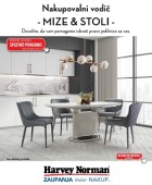 Harvey Norman katalog Mize in stoli