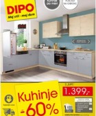Dipo katalog Kuhinje do – 60 %