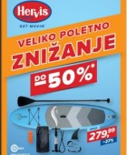 Hervis katalog Veliko poletno znižanje do 11. 7.
