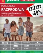 Jager katalog tekstil Posezonska razprodaja oblačil