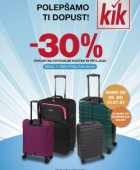 KIK katalog Potovalni kovčki in prtljaga