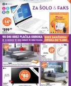 Harvey Norman katalog 90 dni brez plačila obroka se končuje