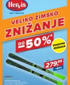 Hervis katalog Veliko zimsko znižanje do 19.2.