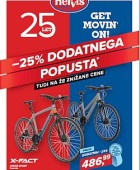 Hervis katalog – 25 % dodatnega popusta