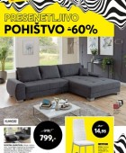 Dipo katalog Presenetljivo pohištvo do -60%