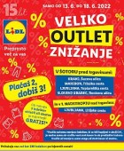 Lidl katalog Veliko Outlet znižanje do 18. 6.
