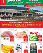 Jager katalog Otvoritev Hoče do 30. 9.