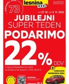 Lesnina katalog Jubilejni teden