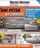 Harvey Norman katalog Črni petek na obroke