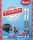 Hervis katalog Otvoritev Supernova Kranj do 19. 11.