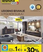 Lesnina katalog Udobno bivanje v polnem sijaju