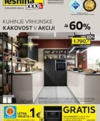 Lesnina katalog XXXL popusti na kuhinje