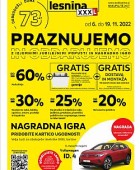 Lesnina katalog Praznujemo z jubilejnimi popusti