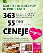 Tuš katalog trgovine in franšize Mojih 10