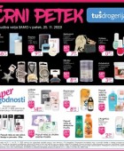 Tuš katalog drogerija Črni petek