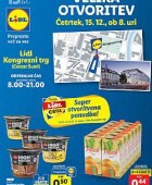 Lidl katalog Velika otvoritev Kongresni trg 15. 12.