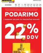 Lesnina katalog Podarimo 22% DDV