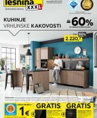Lesnina katalog Kuhinje vrhunske kakovosti