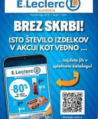 E Leclerc katalog Brez skrbi do 28. 1.