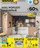 Lesnina katalog Popusti na kuhinje