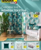 Lesnina katalog Čarobni svet hišnega tekstila