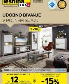 Lesnina katalog Udobno bivanje v polnem sijaju