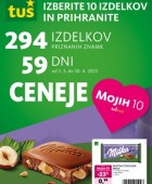 Tuš katalog Mojih 10 do 30.4.