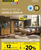 Lesnina katalog Prepustite se udobju spanja do 1.4.