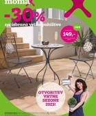 Momax katalog -30% na izbrano vrtno pohištvo
