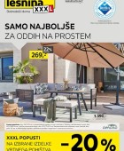 Lesnina katalog Za oddih na prostem
