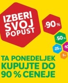 Merkur akcija Izberi svoj popust 15. 5.