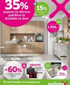 Momax katalog -60% na izbrane kuhinje po naročilu