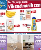 Eurospin vikend norih cen do 15.7.