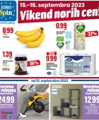 Eurospin vikend norih cen do 16.9.